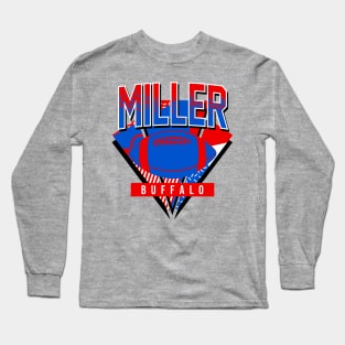 intage Buffalo Football Miller Long Sleeve T-Shirt